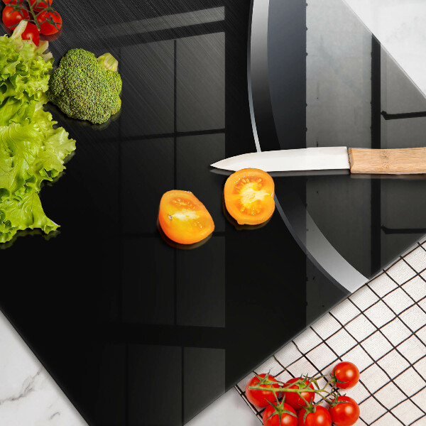 Herdabdeckung Metallabstraktion