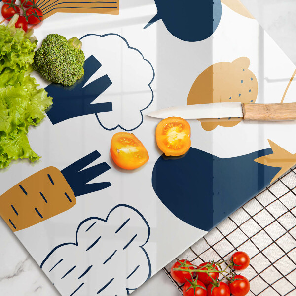 Herdabdeckung Lebensmittelillustration