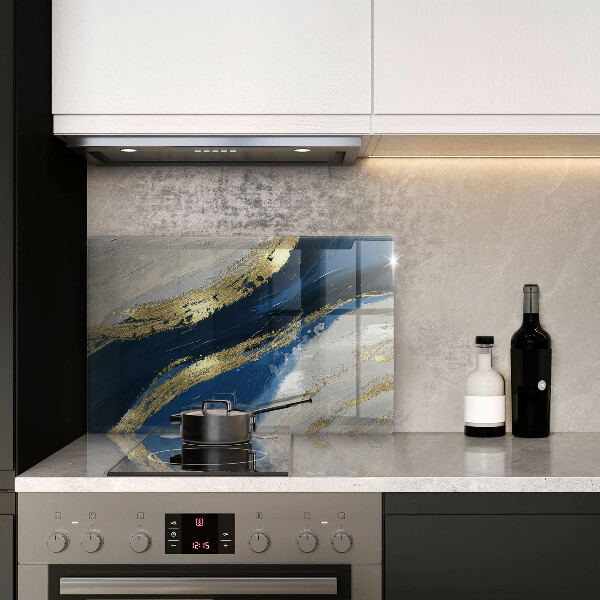 Herdabdeckung Textur mit Gold