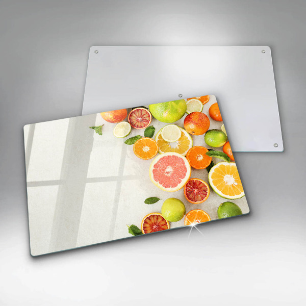 Herdabdeckung Zitrusfrüchte