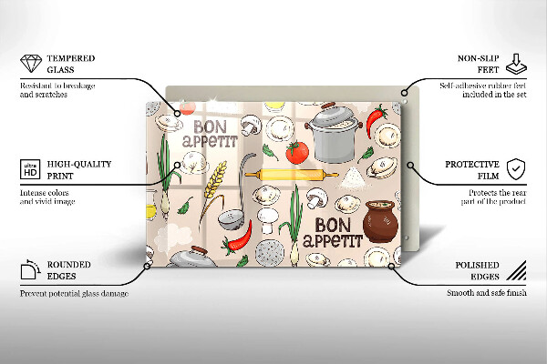 Herdabdeckplatte glas Küchenillustration