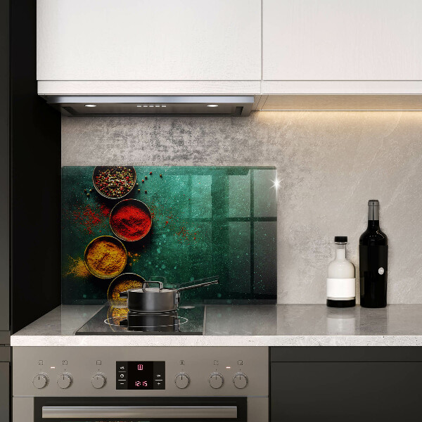 Herdabdeckplatte glas Orientalische Gewürze