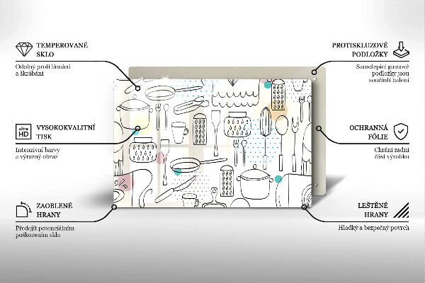 Herdabdeckplatte glas Küchenzubehör