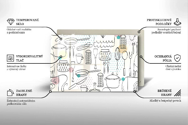 Herdabdeckplatte glas Küchenzubehör