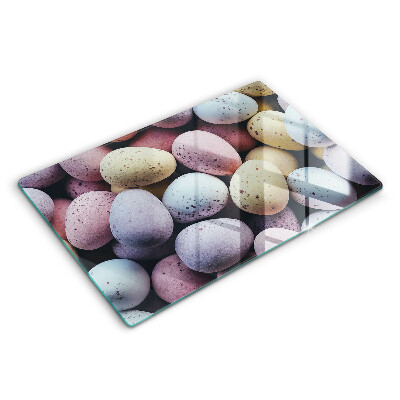 Herdabdeckplatte glas Ostereier