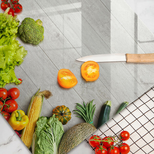 Herdabdeckung Gemüse auf Deckel