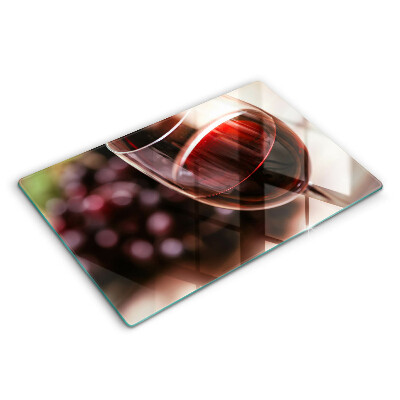 Abdeckung induktionskochfeld Ein Glas Rotwein