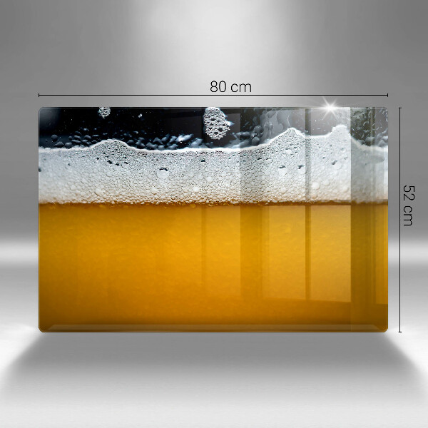 Abdeckung induktionskochfeld Bierschaum trinken