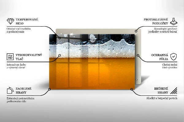 Abdeckung induktionskochfeld Bierschaum trinken