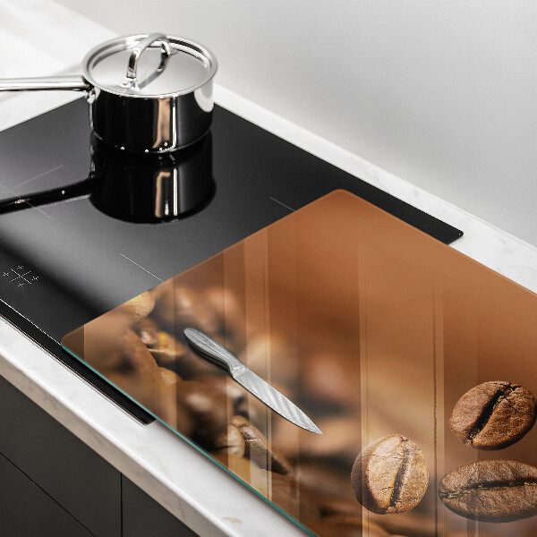 Abdeckung induktionskochfeld Kaffeebohnen