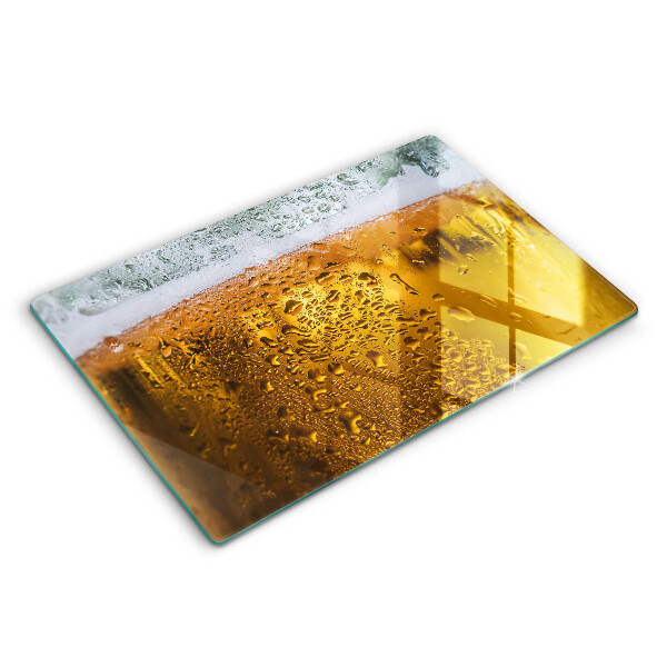 Abdeckung induktionskochfeld Nasses Glas Bier