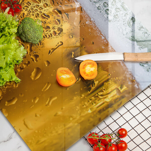 Abdeckung induktionskochfeld Nasses Glas Bier