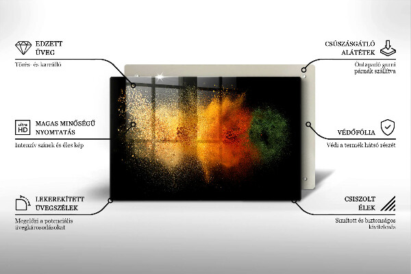 Abdeckung induktionskochfeld Bunte Gewürze