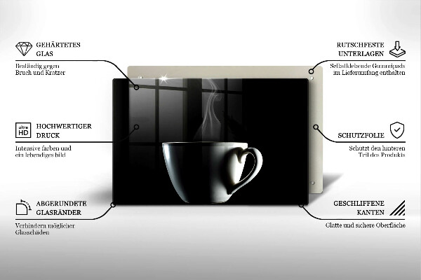 Herdabdeckung Eine Tasse Tee