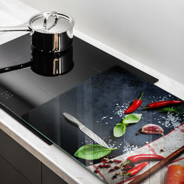 Herdabdeckung Küchenessen