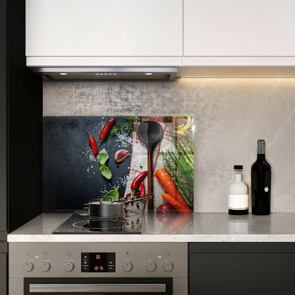 Herdabdeckung Küchenessen