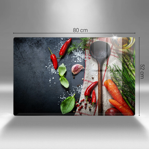 Herdabdeckung Küchenessen