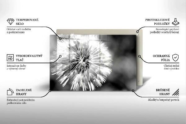 Herdabdeckung Ein zarter Löwenzahn