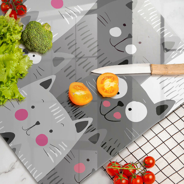 Herdabdeckung Katzenillustration