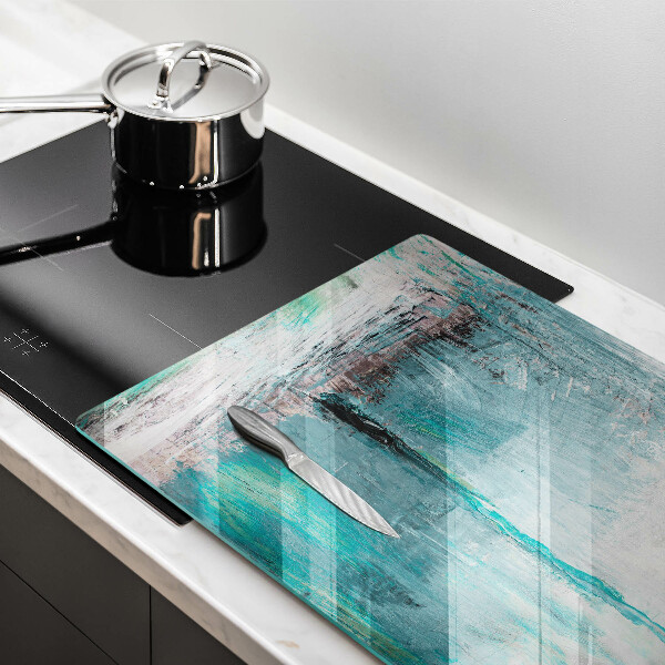 Herdabdeckung Malen Sie Abstraktionshintergrund