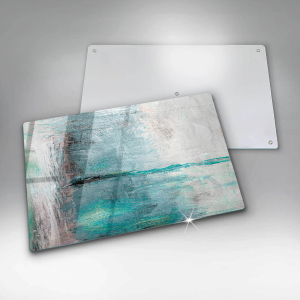 Herdabdeckung Malen Sie Abstraktionshintergrund