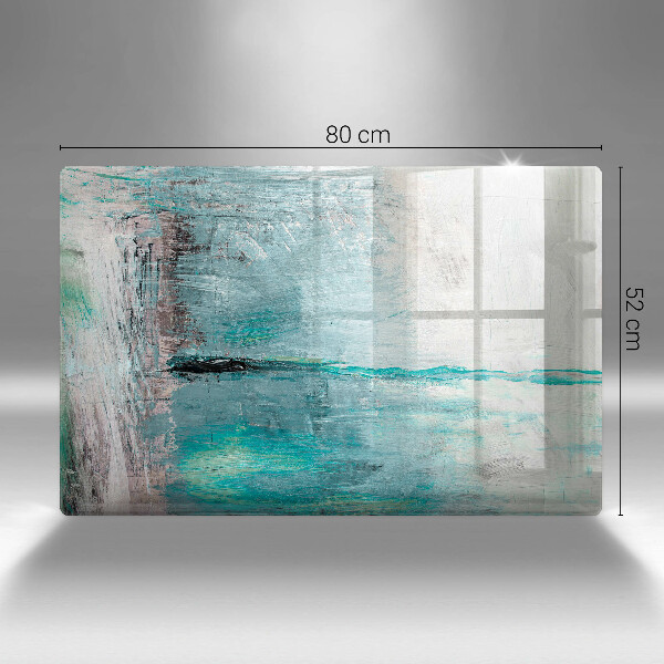 Herdabdeckung Malen Sie Abstraktionshintergrund