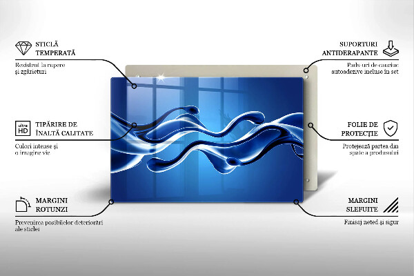 Abdeckung induktionskochfeld Flüssige Abstraktion