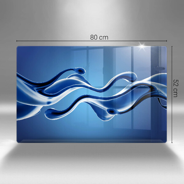 Abdeckung induktionskochfeld Flüssige Abstraktion