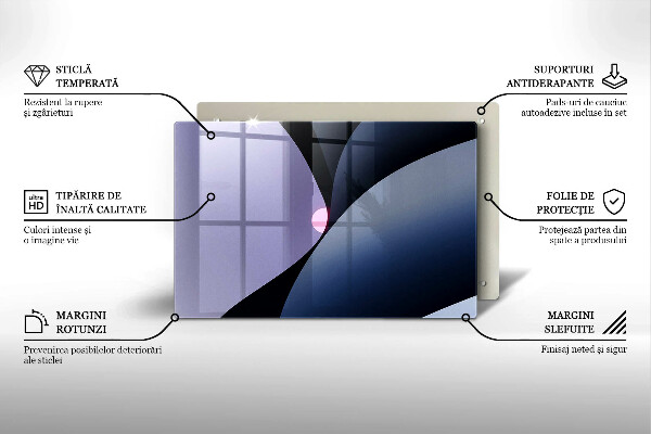 Herdabdeckung Abstrakte Formen