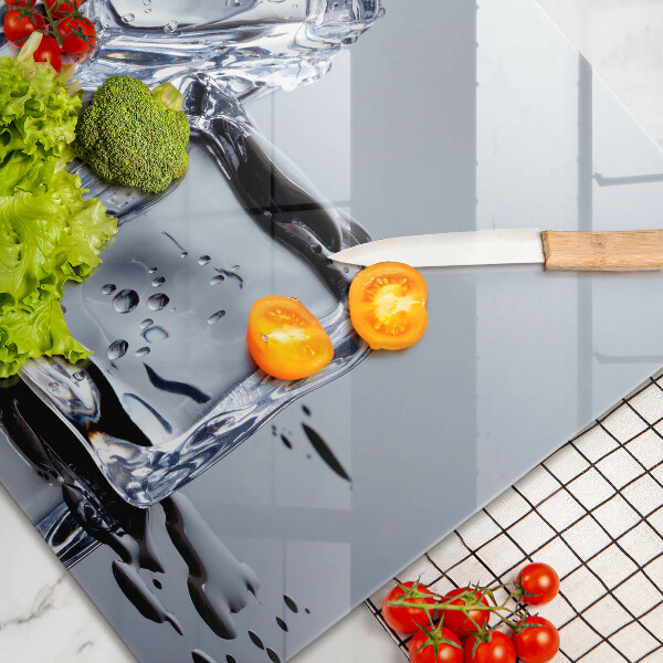 Herdabdeckung Eiswürfel