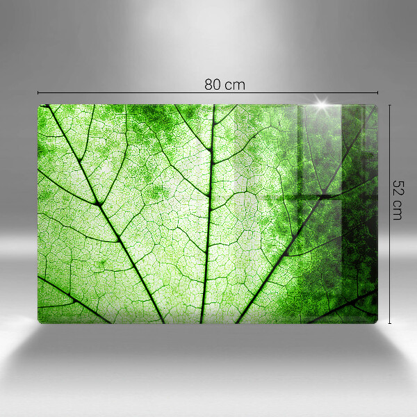Herdabdeckung Dekoratives Aderblatt