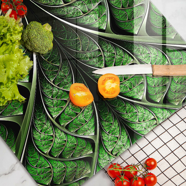 Herdabdeckung Struktur der Blattadern