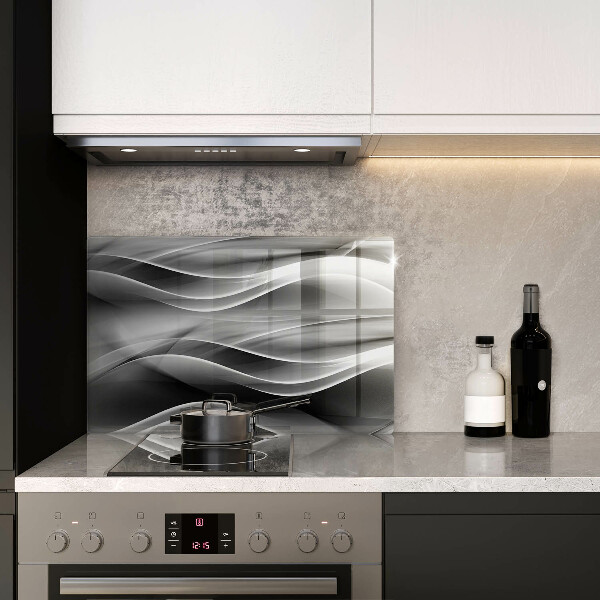 Herdabdeckung Abstrakte Rauchlinien