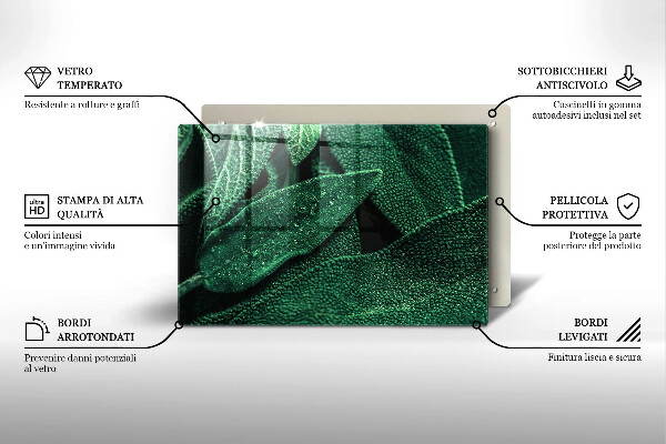 Herdabdeckung Die Blätter der Pflanze