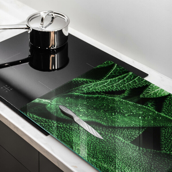 Herdabdeckung Die Blätter der Pflanze