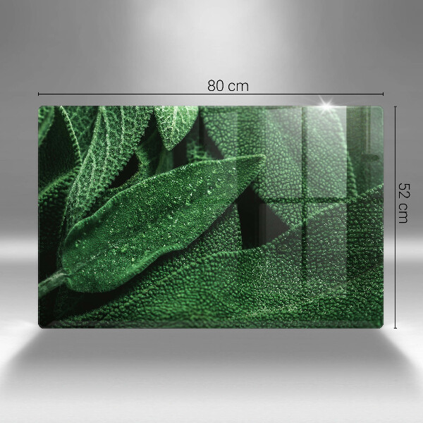 Herdabdeckung Die Blätter der Pflanze