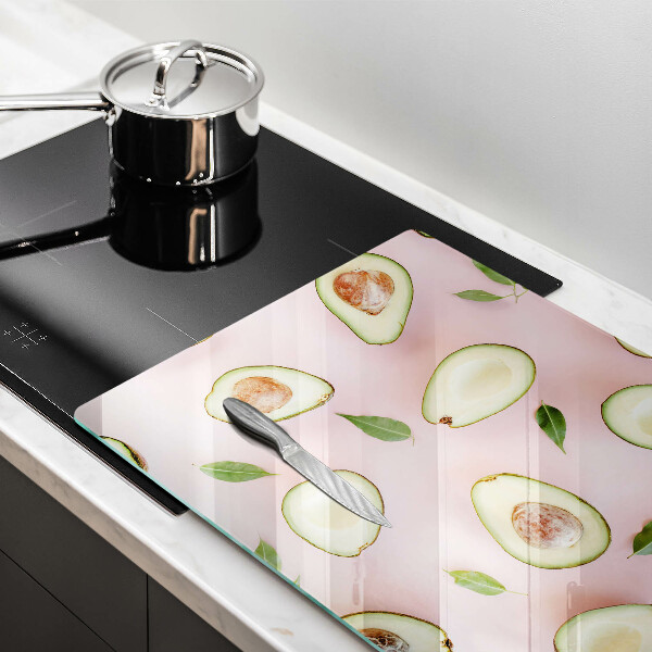Herdabdeckung Avocado-Muster