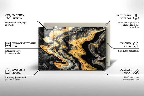 Herdabdeckung Abstrakte Struktur