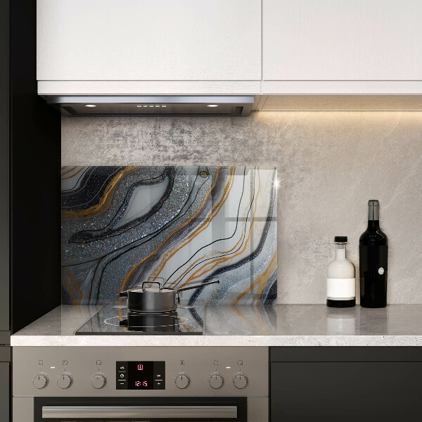 Herdabdeckung Rock mit Gold