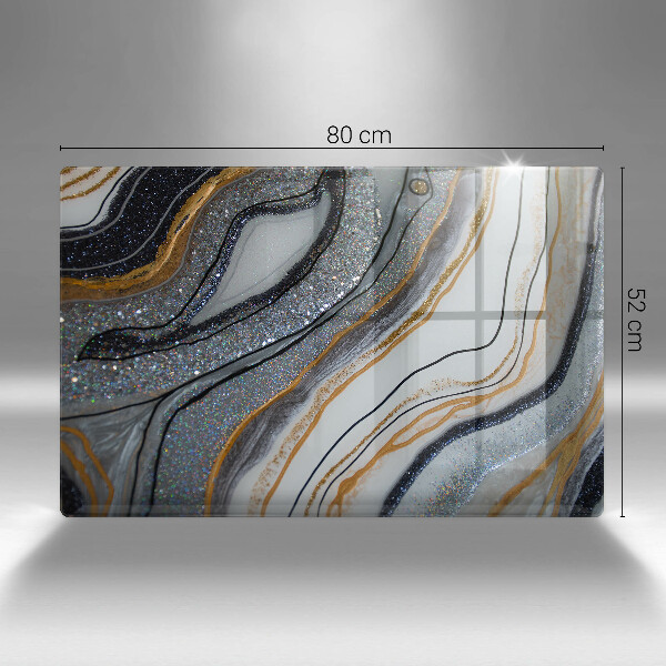 Herdabdeckung Rock mit Gold