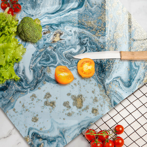 Herdabdeckung Struktur mit Gold