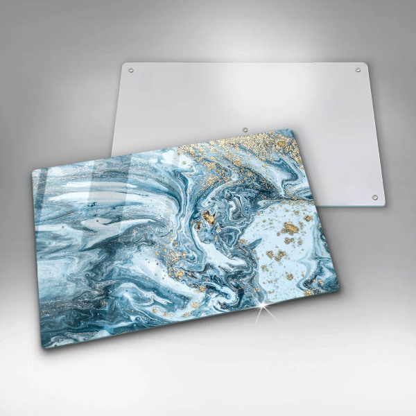 Herdabdeckung Struktur mit Gold