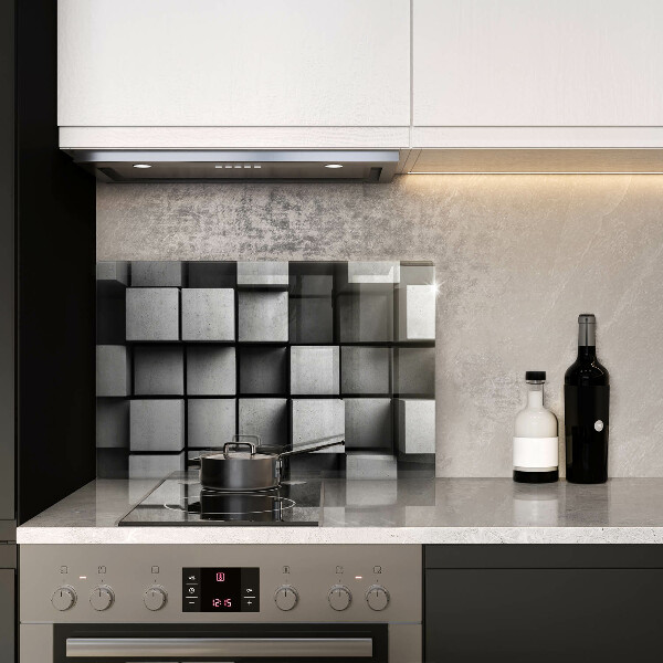 Abdeckung induktionskochfeld 3D-Geometriehintergrund