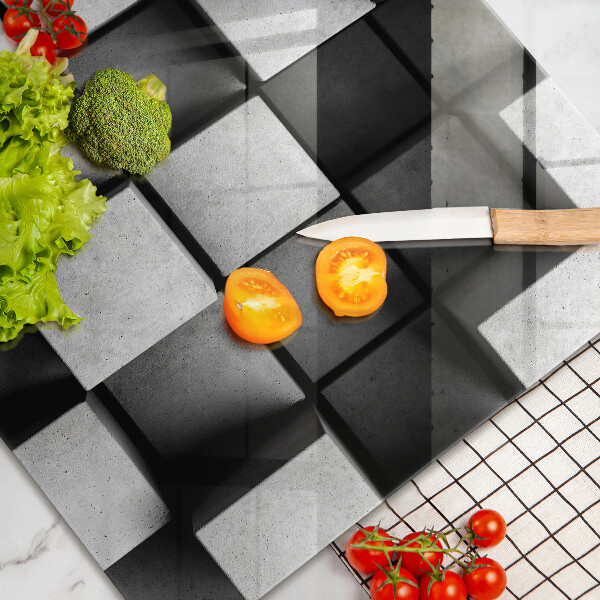 Abdeckung induktionskochfeld 3D-Geometriehintergrund