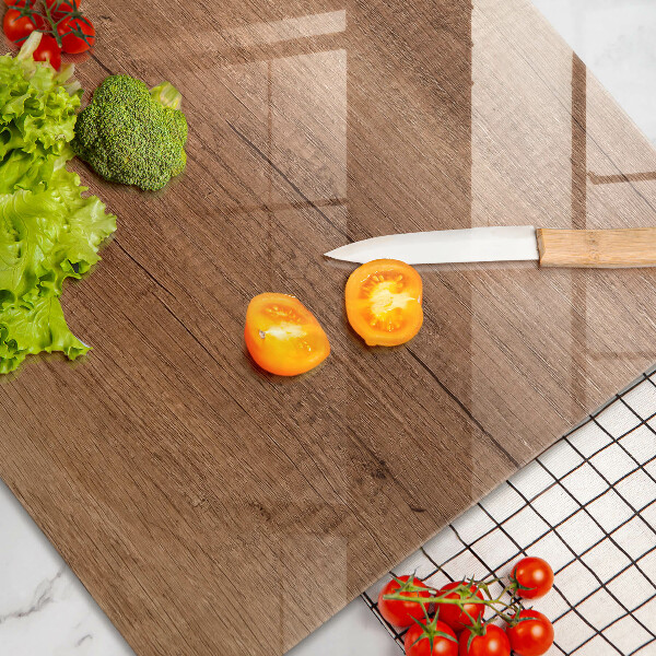 Herdabdeckung Holzstruktur