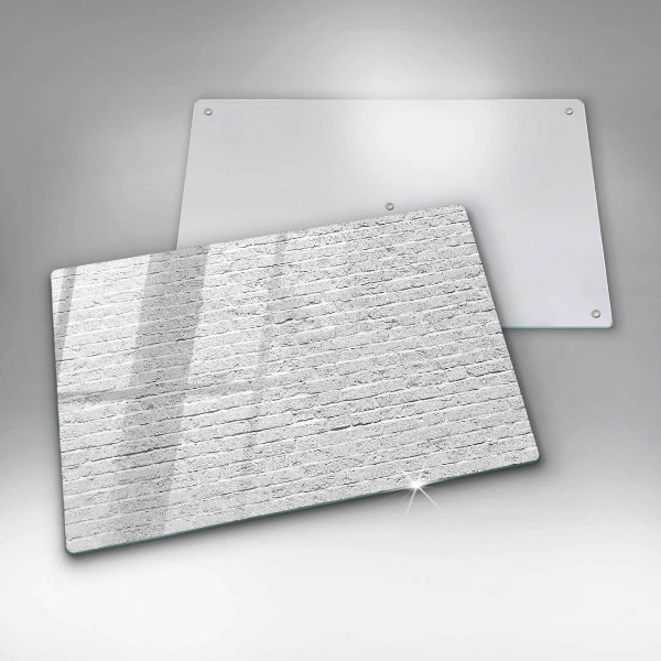 Herdabdeckung Backsteinmauer