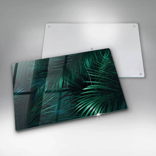 Abdeckung induktionskochfeld Wilde Dschungelblätter