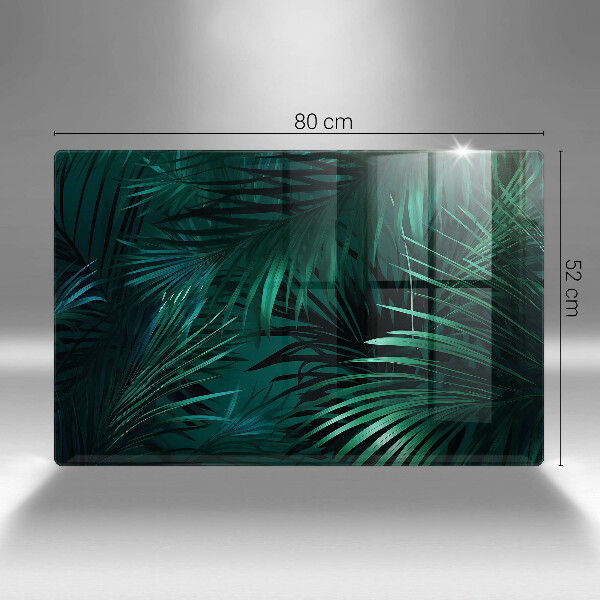 Abdeckung induktionskochfeld Wilde Dschungelblätter