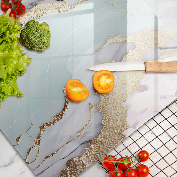 Abdeckung induktionskochfeld Pastellmarmor