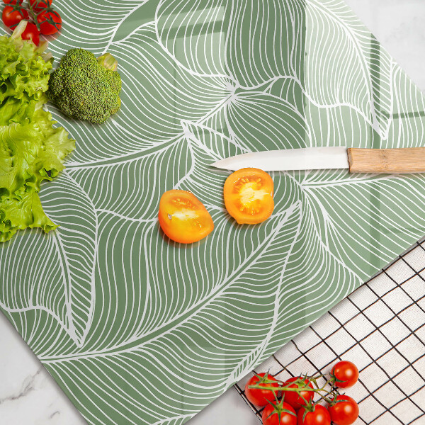 Abdeckung induktionskochfeld Lineare Blätter